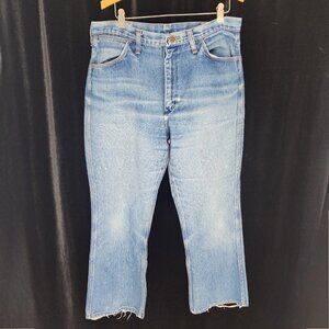Vintage 1970's-80's Men's Wranglers SZ. 36x30 Style 945DEN Bootcut Fit 36.5/28.5